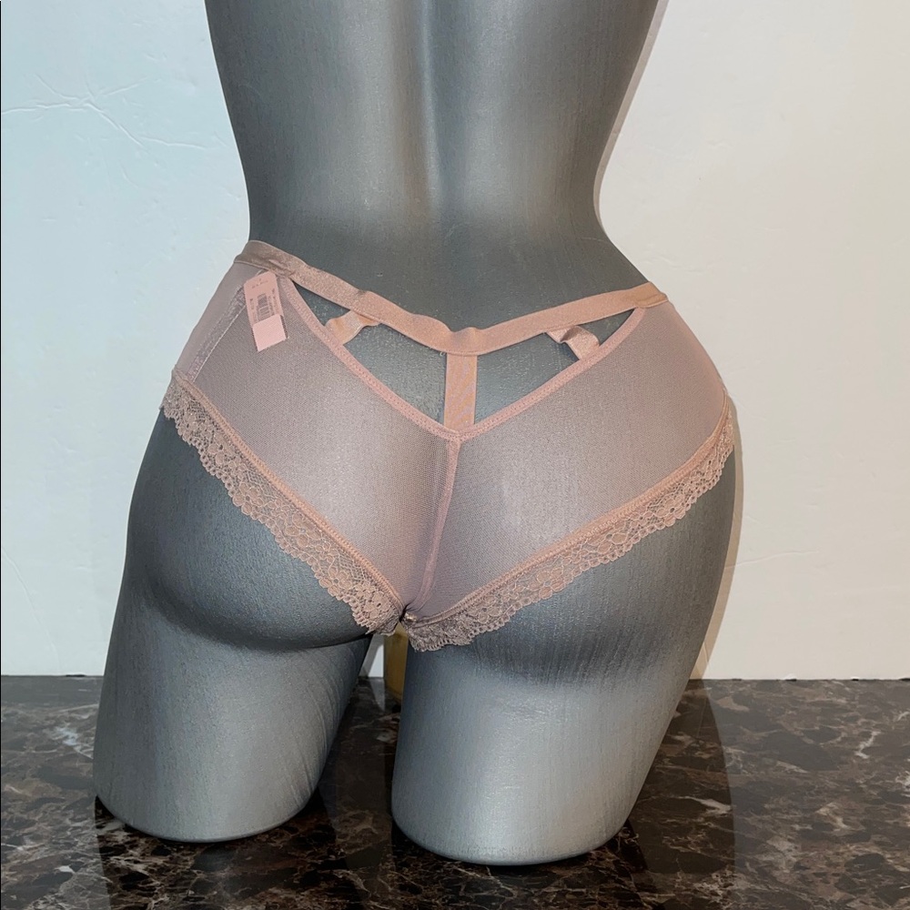 Victoria’s Secret Very Sexy Cheekini Cheeky Beige & Gold Shimmer.